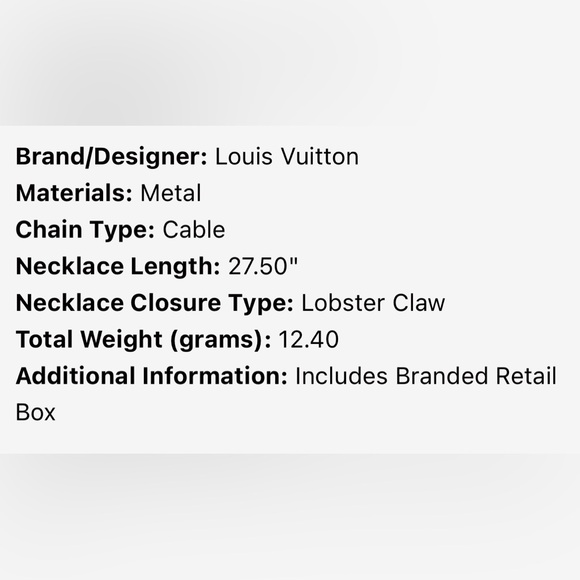 Louis Vuitton spiked heart necklace two tone full inclusion - Picture 10 of 11